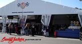 The Pep Boys outdoor booth at the Barrett Jackson Costa Mesa, Orange County CA Auction