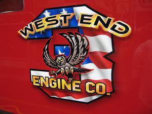 AIRBRUSHED DETAIL- "The Attack Owl"  West End Engine 3