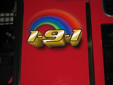 DETAIL of the very 3D Truck number & Logo are AIRBRUSHED