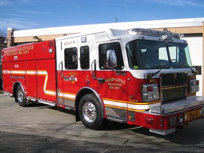 Manhasset-Lakeville Company 5 Truck.  The AIRBRUSHED logo is on the rear doors,