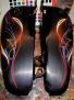 Colorful Harley Tanks, Pinstriping Designs