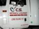 CS LOGO & LETTERING in VINYL on an 18 Wheeler