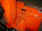 Detail - Hand Pinstriping a 2012 Ariens Snow Blower -  "All ready For Winter"