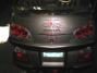 Honda Gull Wing back trunk PINSTRIPING