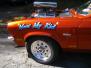 Supercharged Vega with hand painted lettering & pinstriping