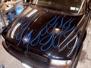 Flamed Pinstriping & Scroll work on Dodge Pickup Truck